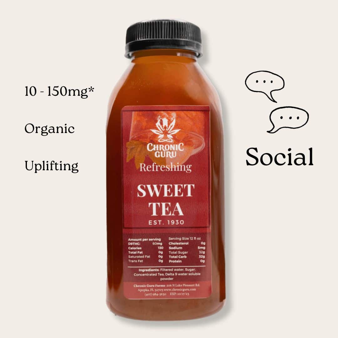 THC Drinks - Chronic Guru Iced Tea 2