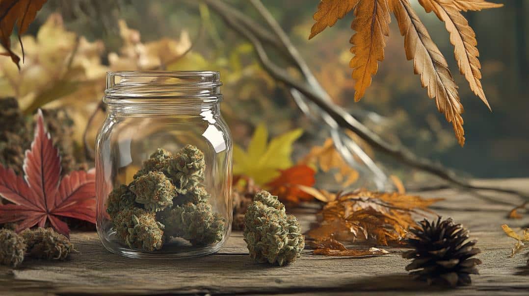 weed Harvest and Curing Signs