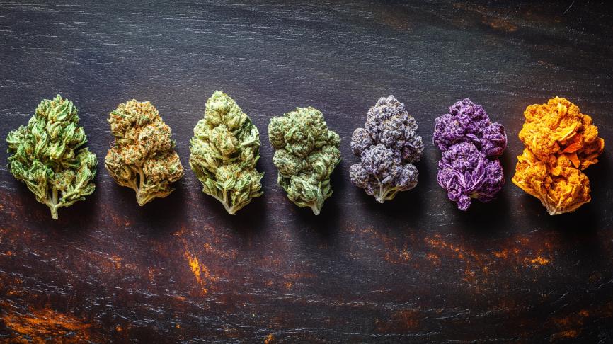 weed Color Spectrum Analysis