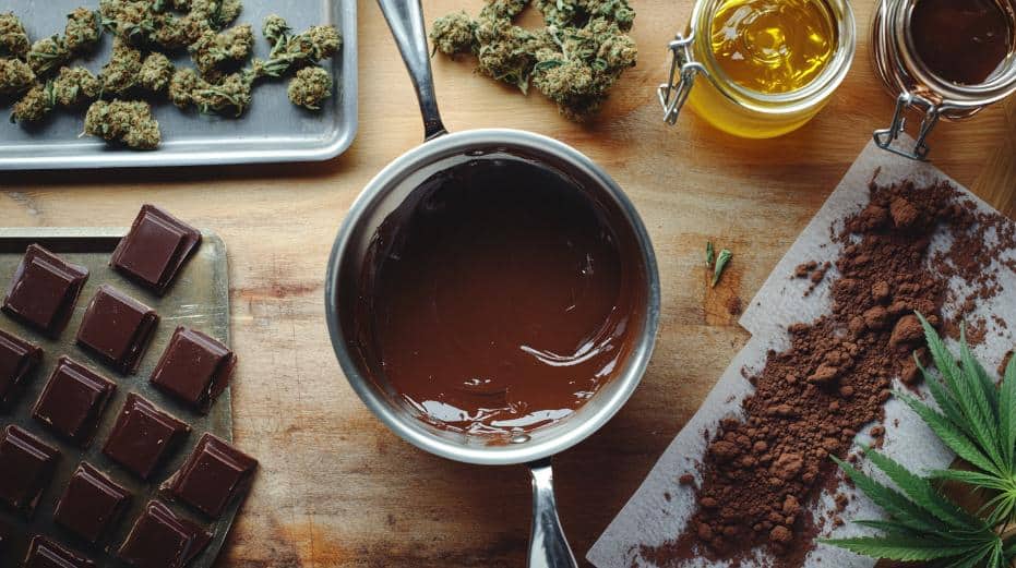 Infusion Methods for cannabis chocolates