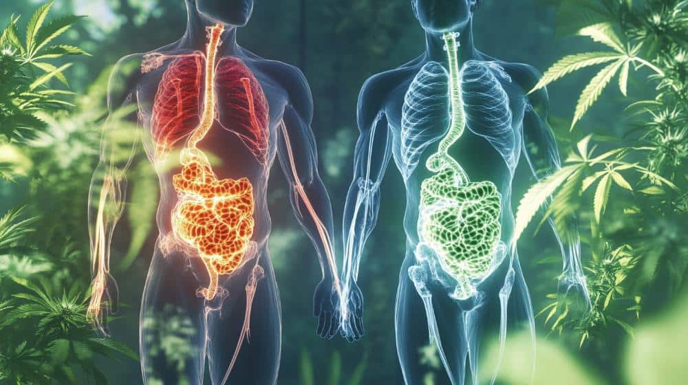 Cannabis and Body Fat Distribution