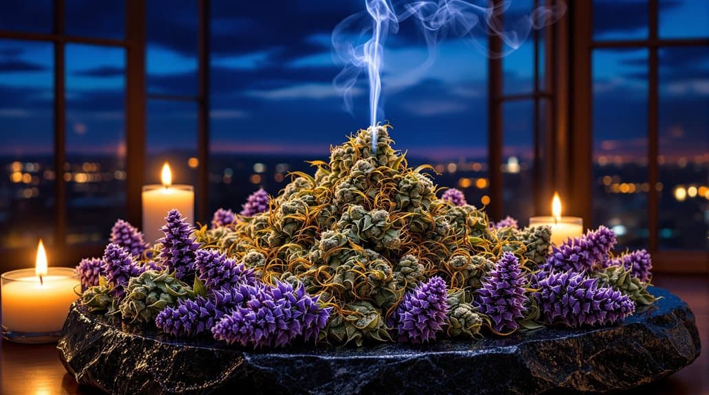 unwinding as night falls