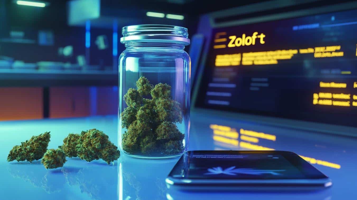 zoloft and marijuana risks