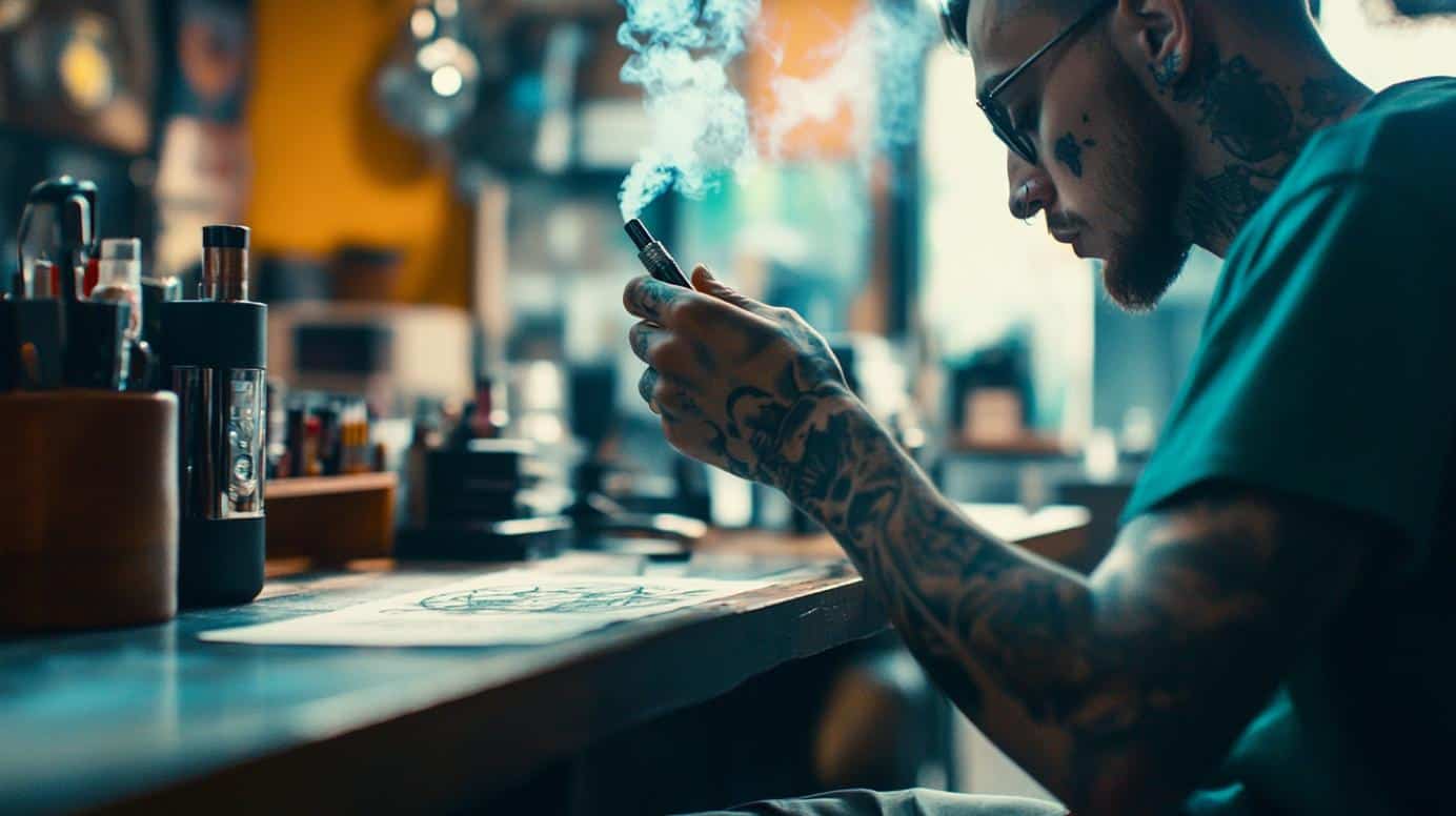 Should You Consume Marijuana Before Getting A Tattoo