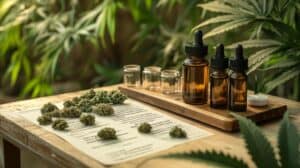 weed buds, droppers, and notes on microdosing