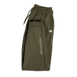 Folded pair of Chronic Guru Embroidered Joggers