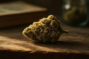 Classic weed strains photographed to highlight their historic influence
