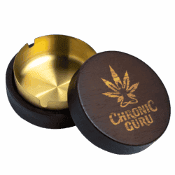 CG Round Ashtray with Lid