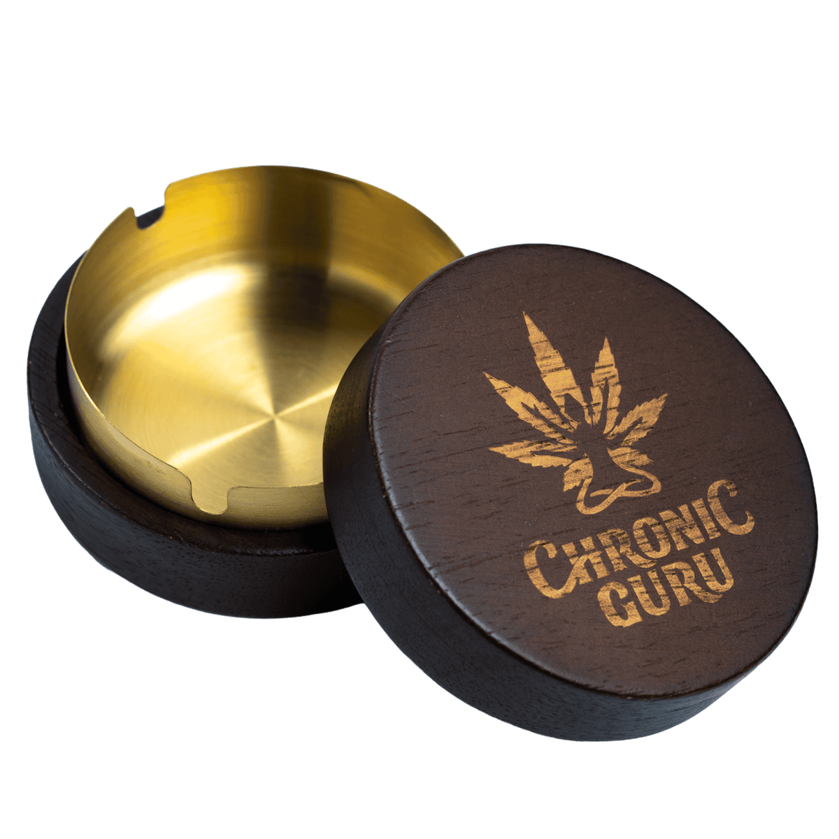 CG Round Ashtray with Lid
