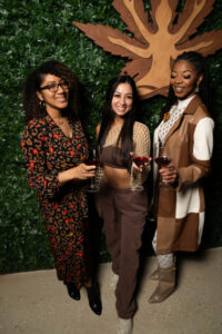 A group of ladies enjoying WineDown Wednesday
