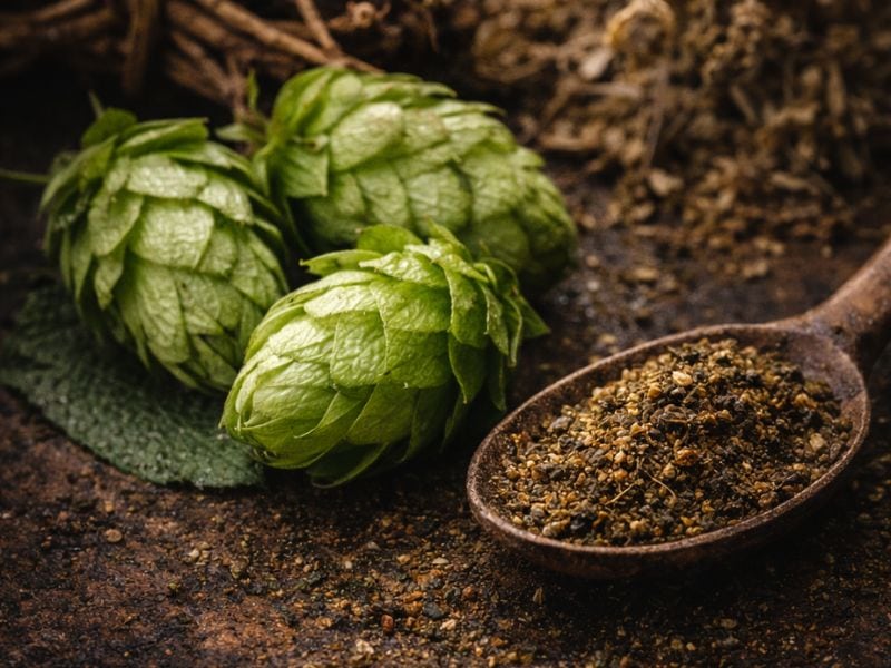 Humulene — Hops, Coriander, Basil