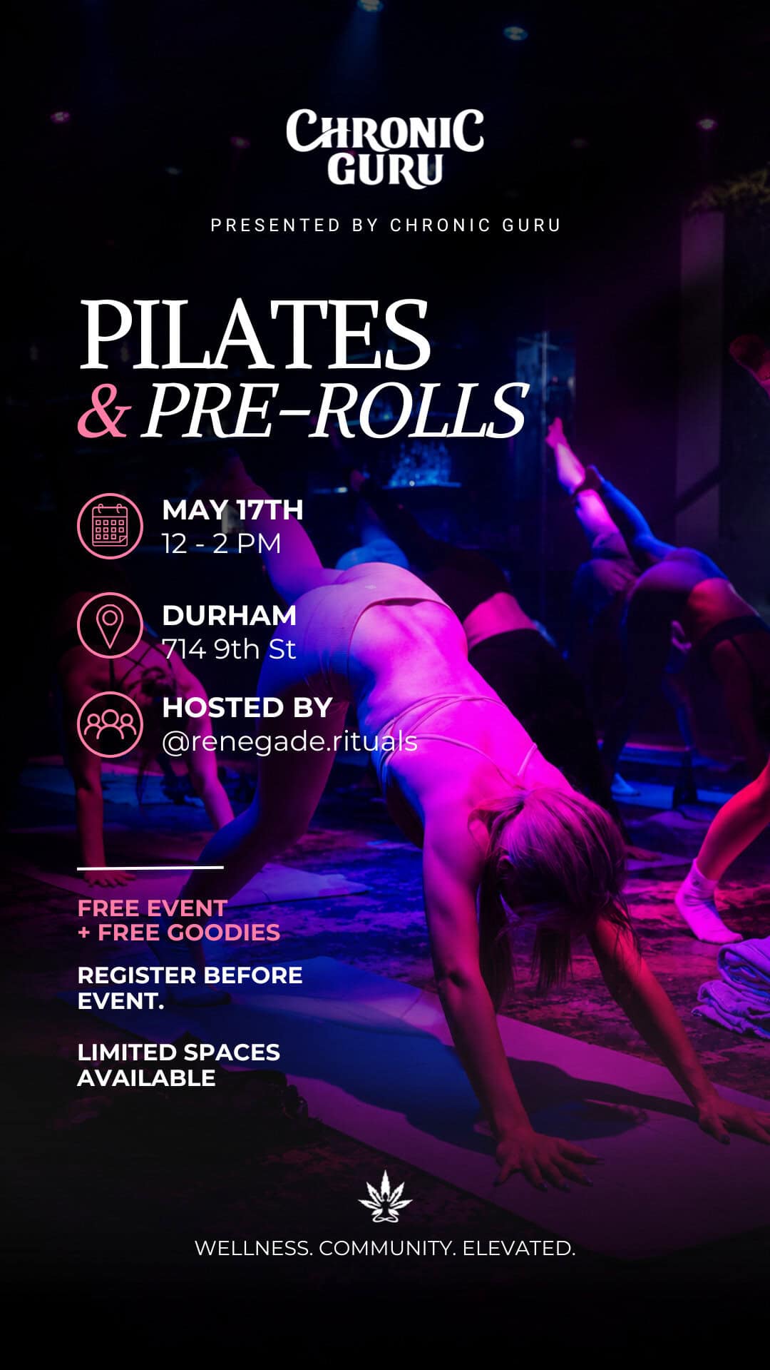 Pilates & Pre-Rolls – Durham