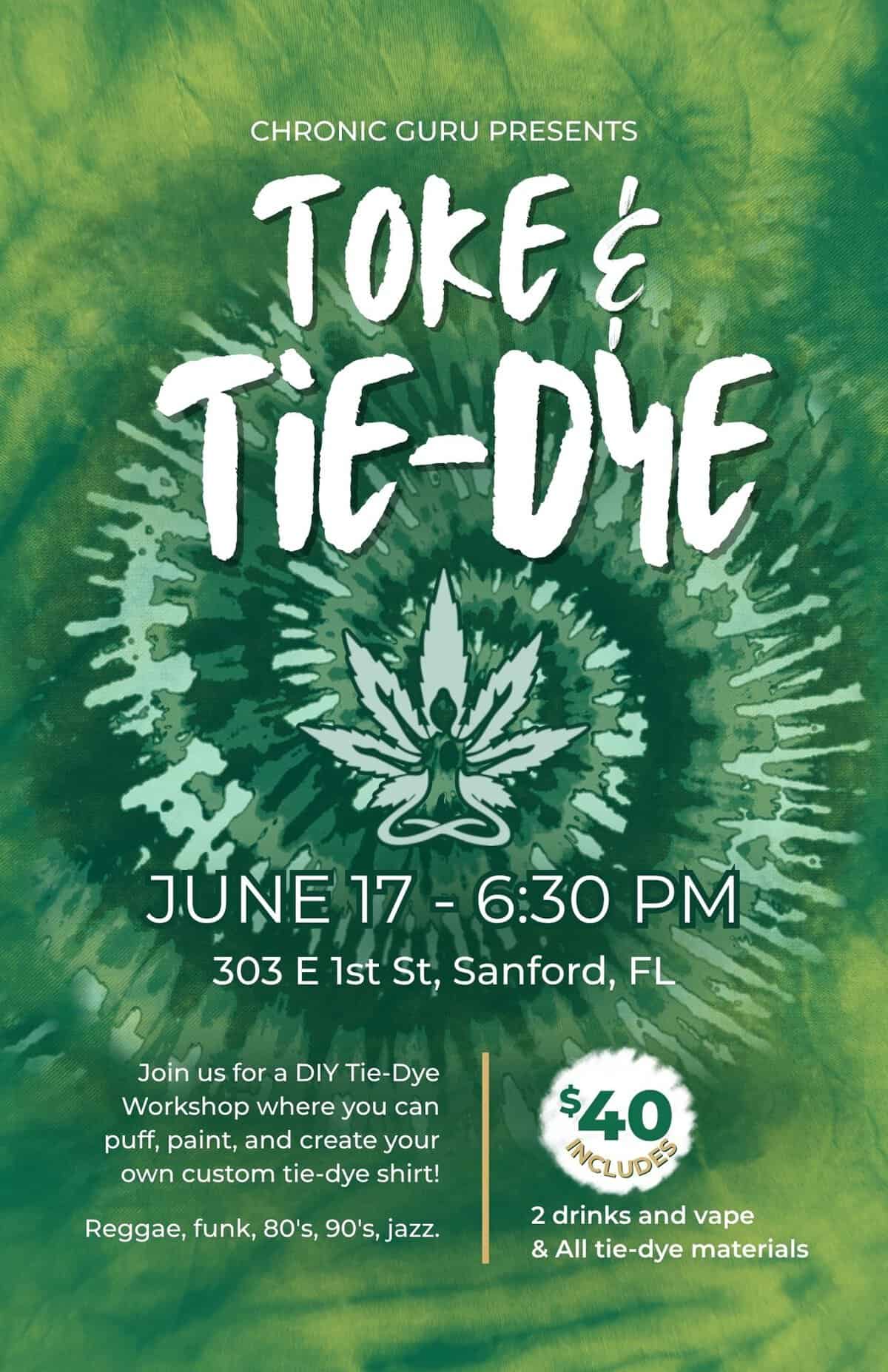 Toke & Tie-Dye – Sandford